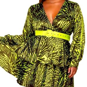 “Wild Thang” Dress-Curvy Collection